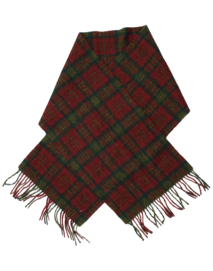 John Hanly&Co Ltd Kvinder rektangel tørklæde One Size Rød Plaid Classic