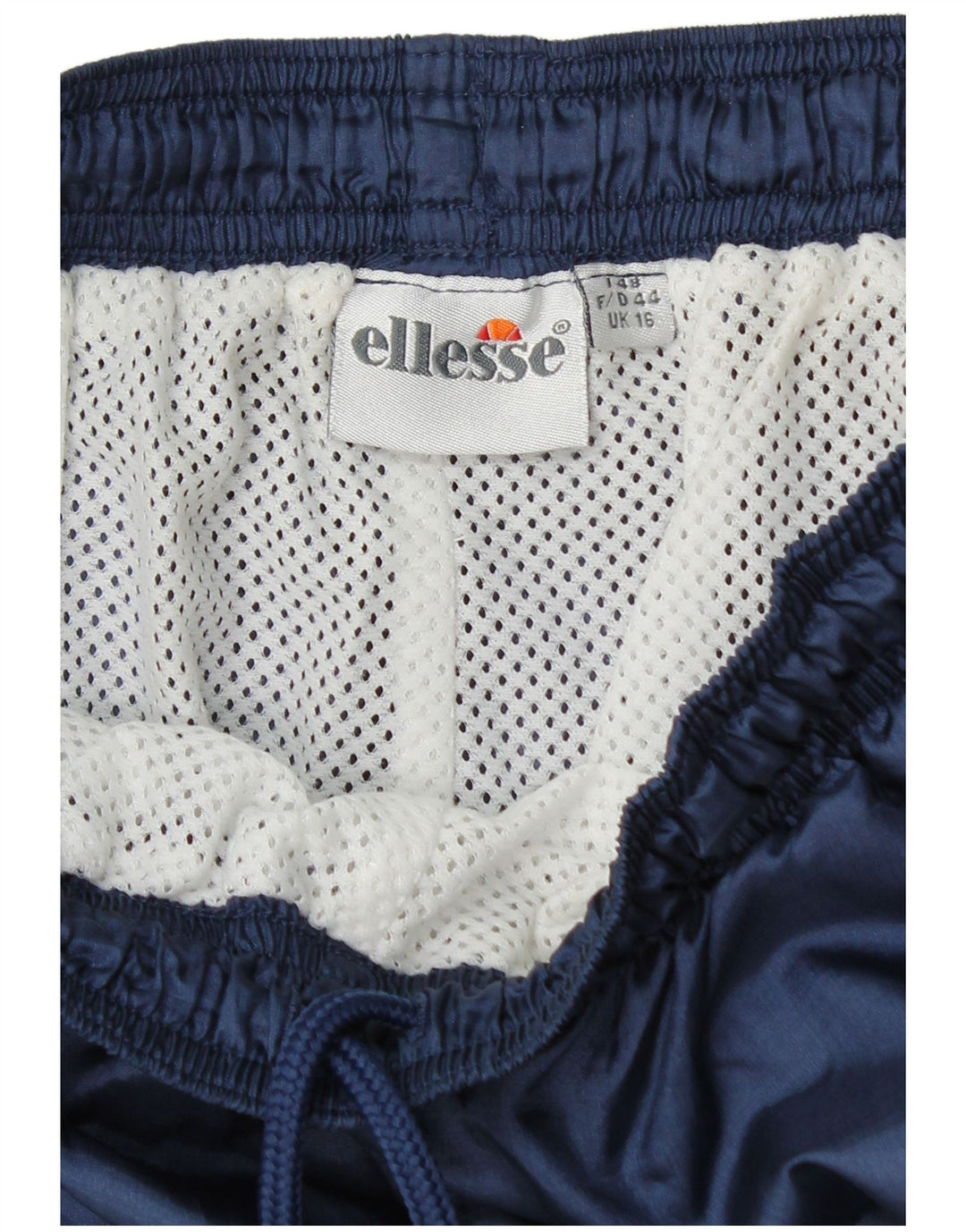 Ellesse Womens Tracksuit Trousers Joggers UK 16 Large Navy Blue Polyester