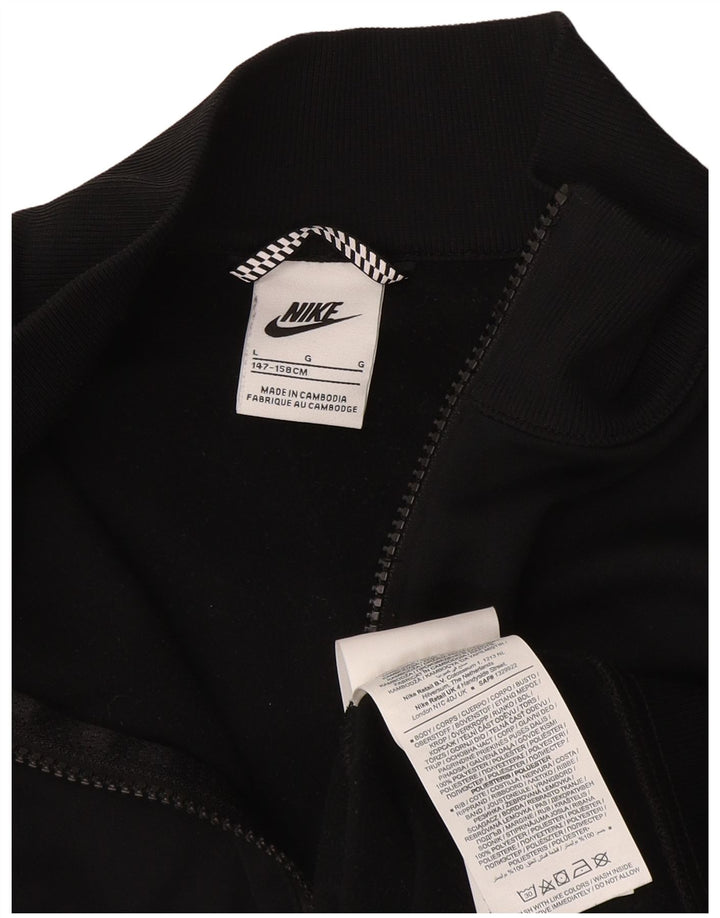 Nike Veste de survêtement pour garçon 12-13 ans Large Noir Polyester