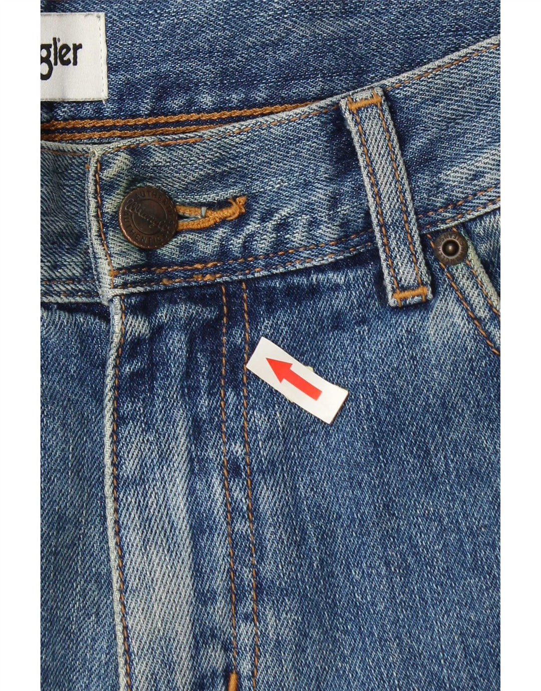 Wrangler Mens Texas Straight Jeans W30 L28 Blue Cotton