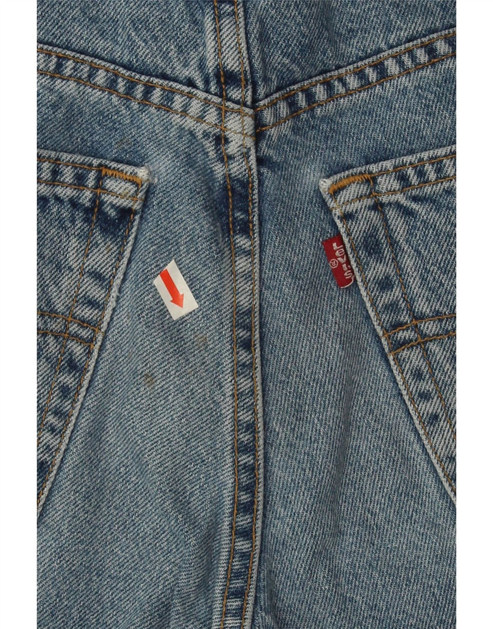 LEVI'S Boys 565 Denim Shorts 13-14 Years W27 Blue Vintage Levi's and Second-Hand Levi's from Messina Hembry 