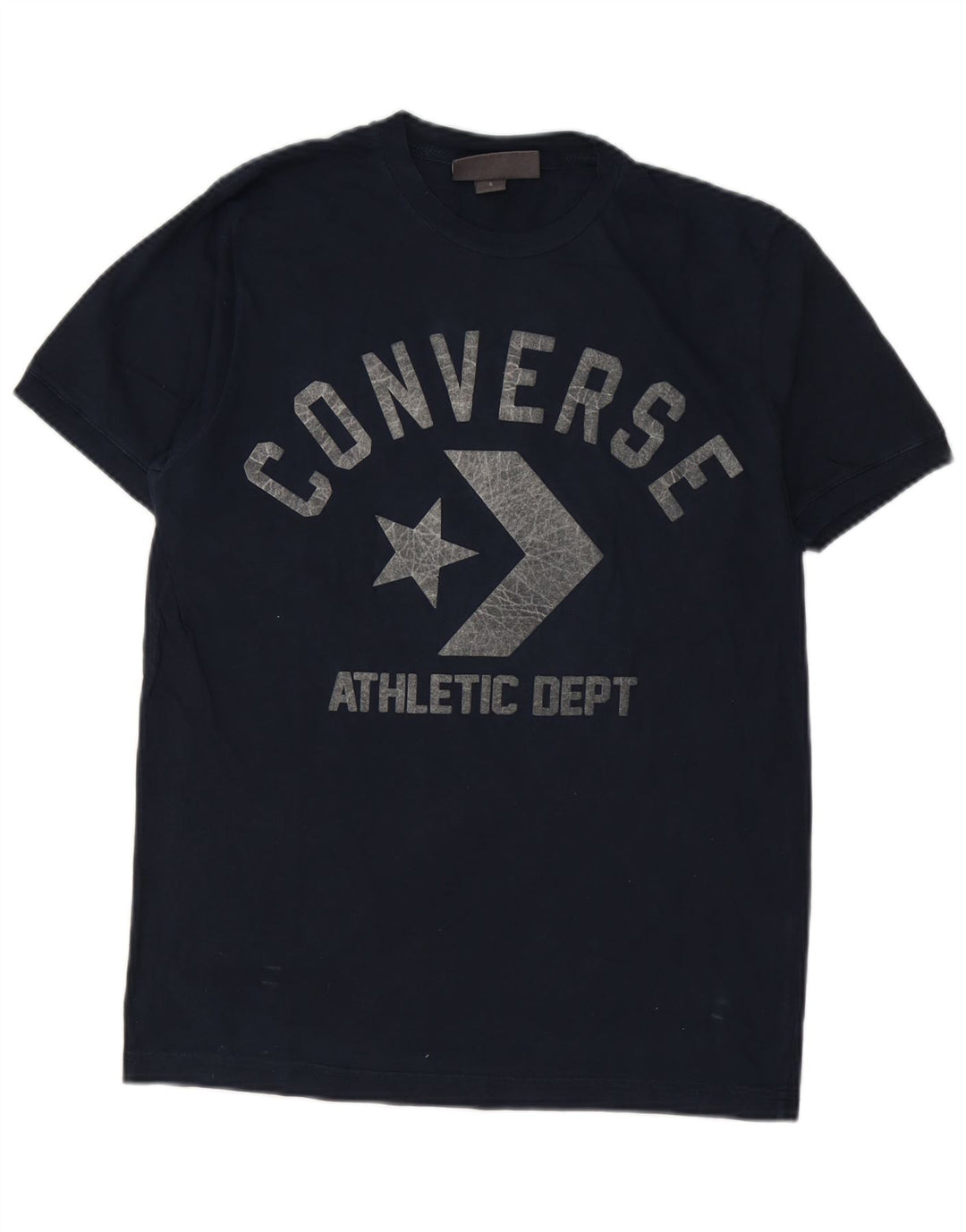 Converse grafisk t-shirt til mænd, lille marineblå bomuld