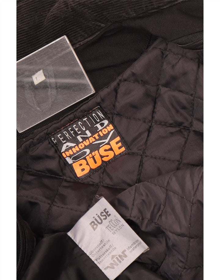 Giacca da corsa grafica da uomo Buse UK 40 grande nylon nero