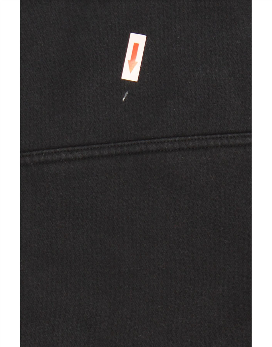 Nike Mens Graphic Hoodie Jumper Medium Black Cotton