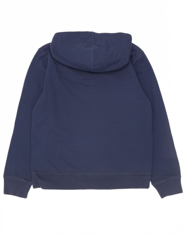 Maglione con cappuccio grafico da uomo Levi's XL in cotone blu navy
