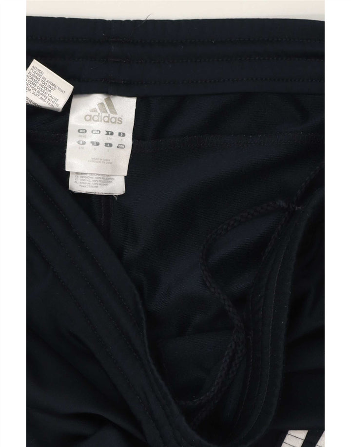 Pantaloni da tuta da uomo Adidas UK 38/40 Poliestere blu navy medio