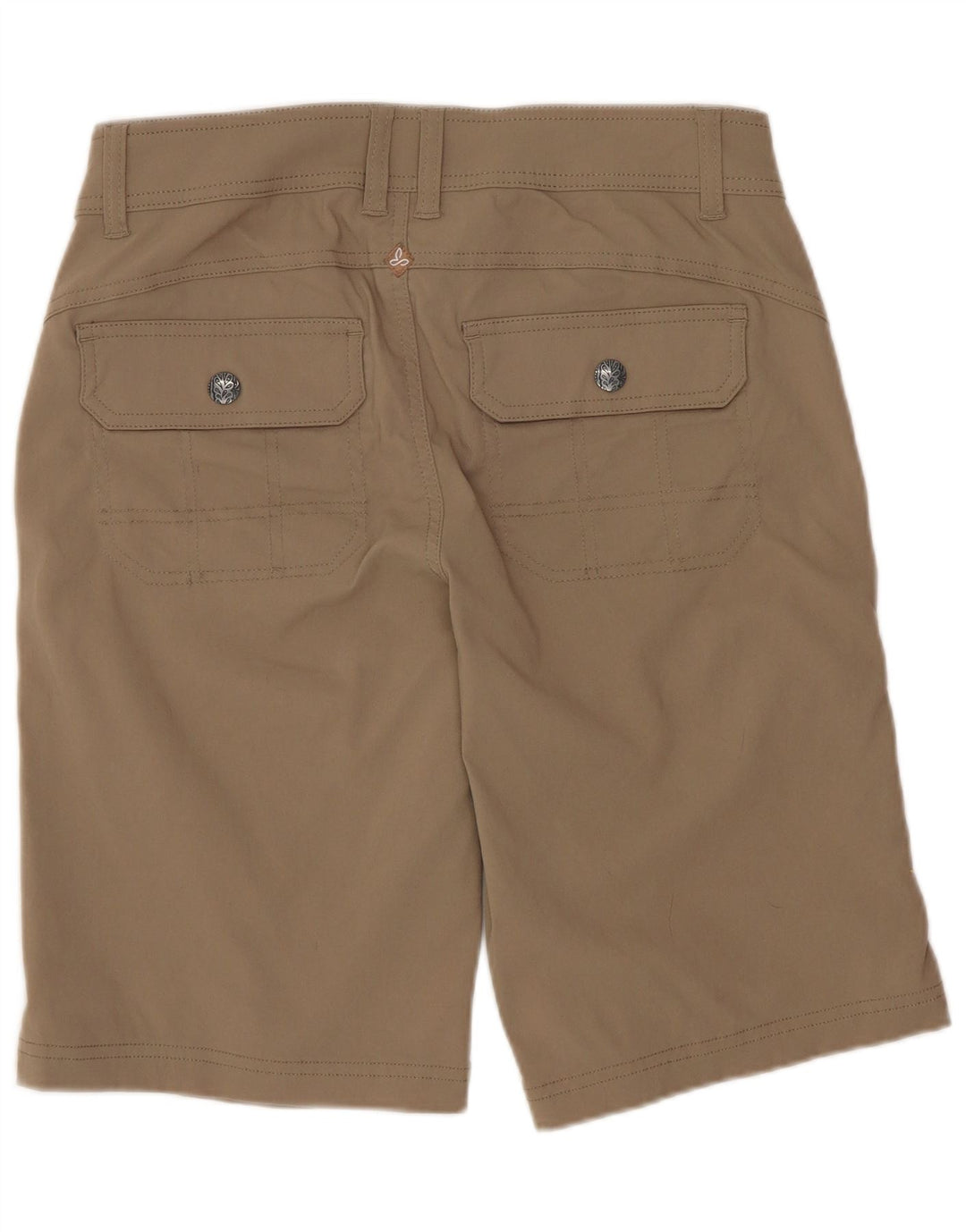 PRANA Womens Cargo Shorts US 2 XS W30  Beige Nylon