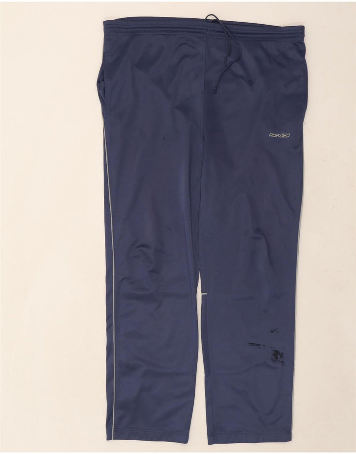 REEBOK Mens Tracksuit Trousers XL Navy Blue Vintage Reebok and Second-Hand Reebok from Messina Hembry 