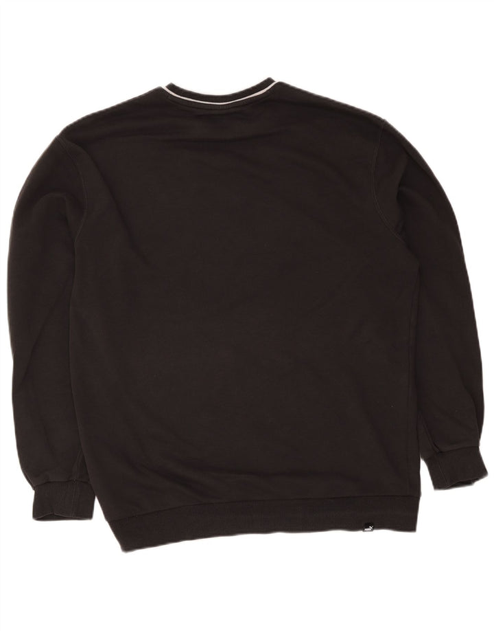 Ανδρικό γραφικό φούτερ Puma Jumper Medium Black Sports