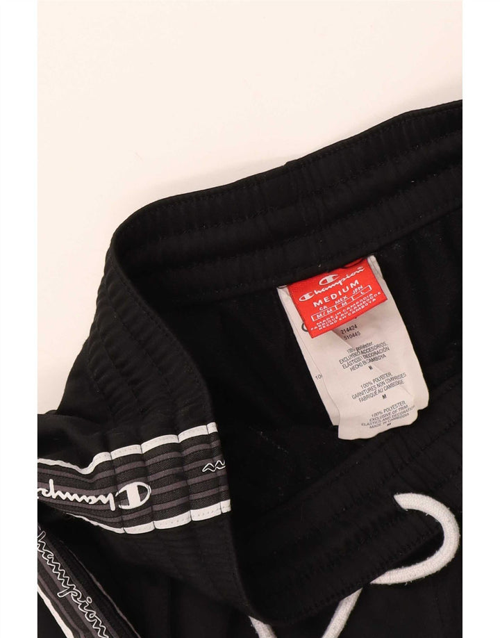 Champion Damen-Trainingshose mit Grafik, Mittelschwarz, Farbblock