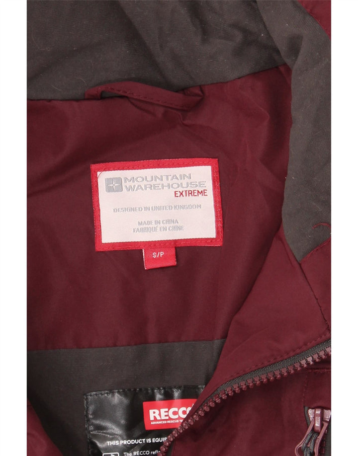 MOUNTAIN WAREHOUSE Mens Extreme Windbreaker Jacket UK 36 Small Burgundy Vintage Mountain Warehouse and Second-Hand Mountain Warehouse from Messina Hembry 