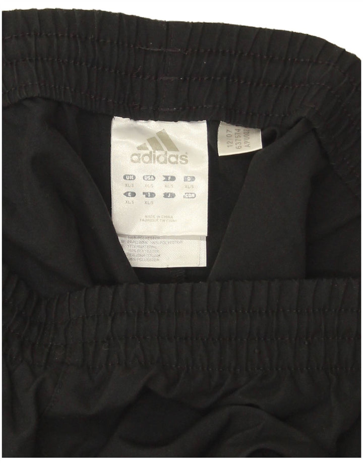 Adidas Mens Tracksuit Trousers XL  Black Polyester