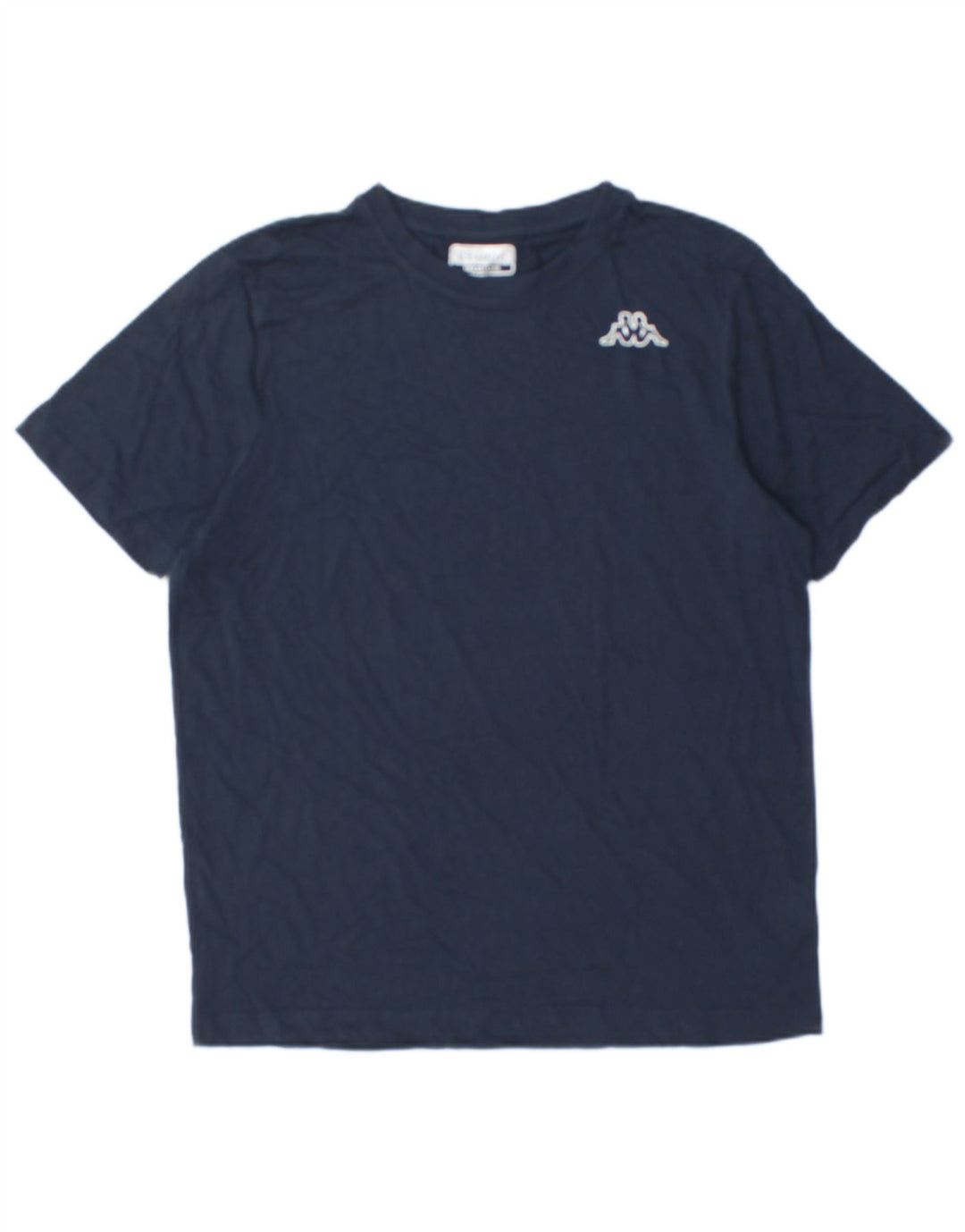 T-shirt uomo Kappa Top medio blu navy in cotone