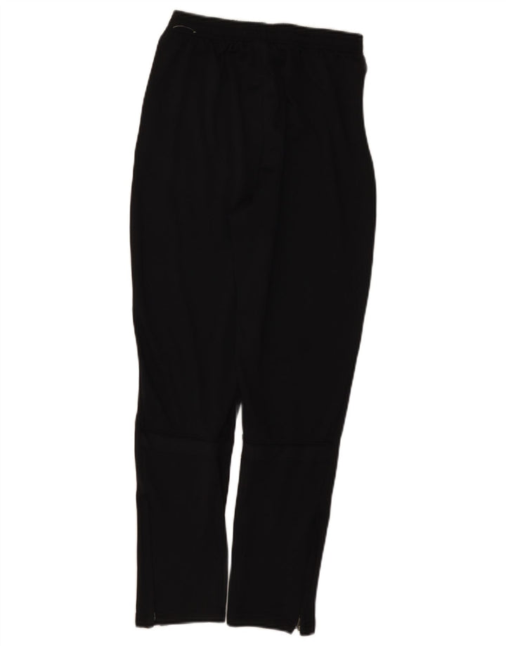 Nike Boys Dri Fit Tracksuit Trousers 13-14 Years XL Black Polyester