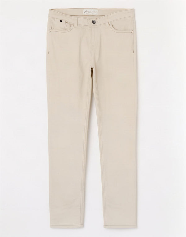 Tommy Hilfiger Girls Slim Jeans 13-14 ετών W26 L29 Λευκό