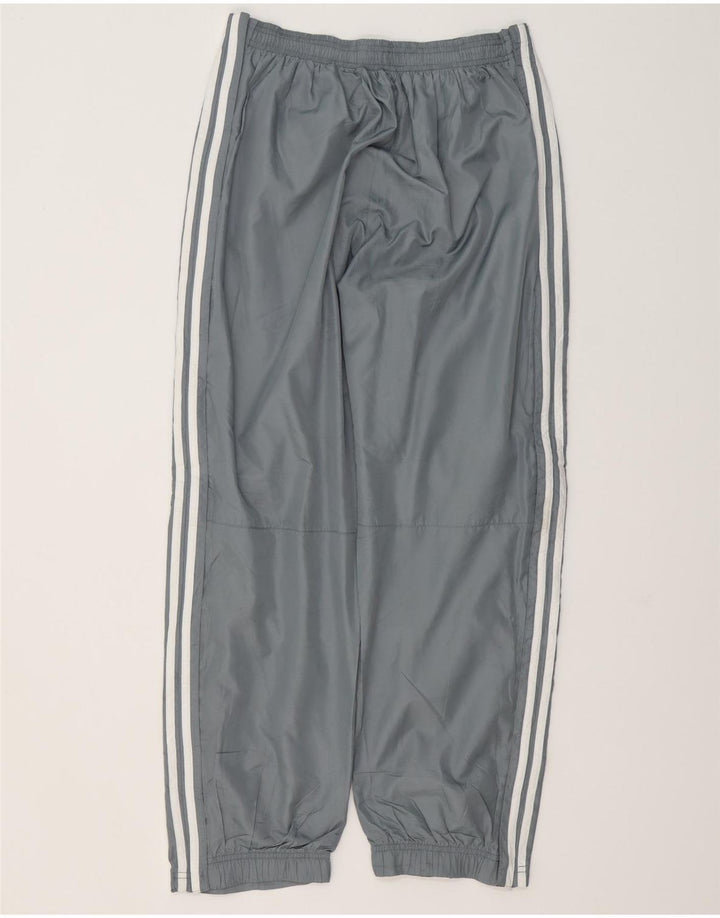 ADIDAS Womens Tracksuit Trousers Joggers UK 14 Large Grey Polyester