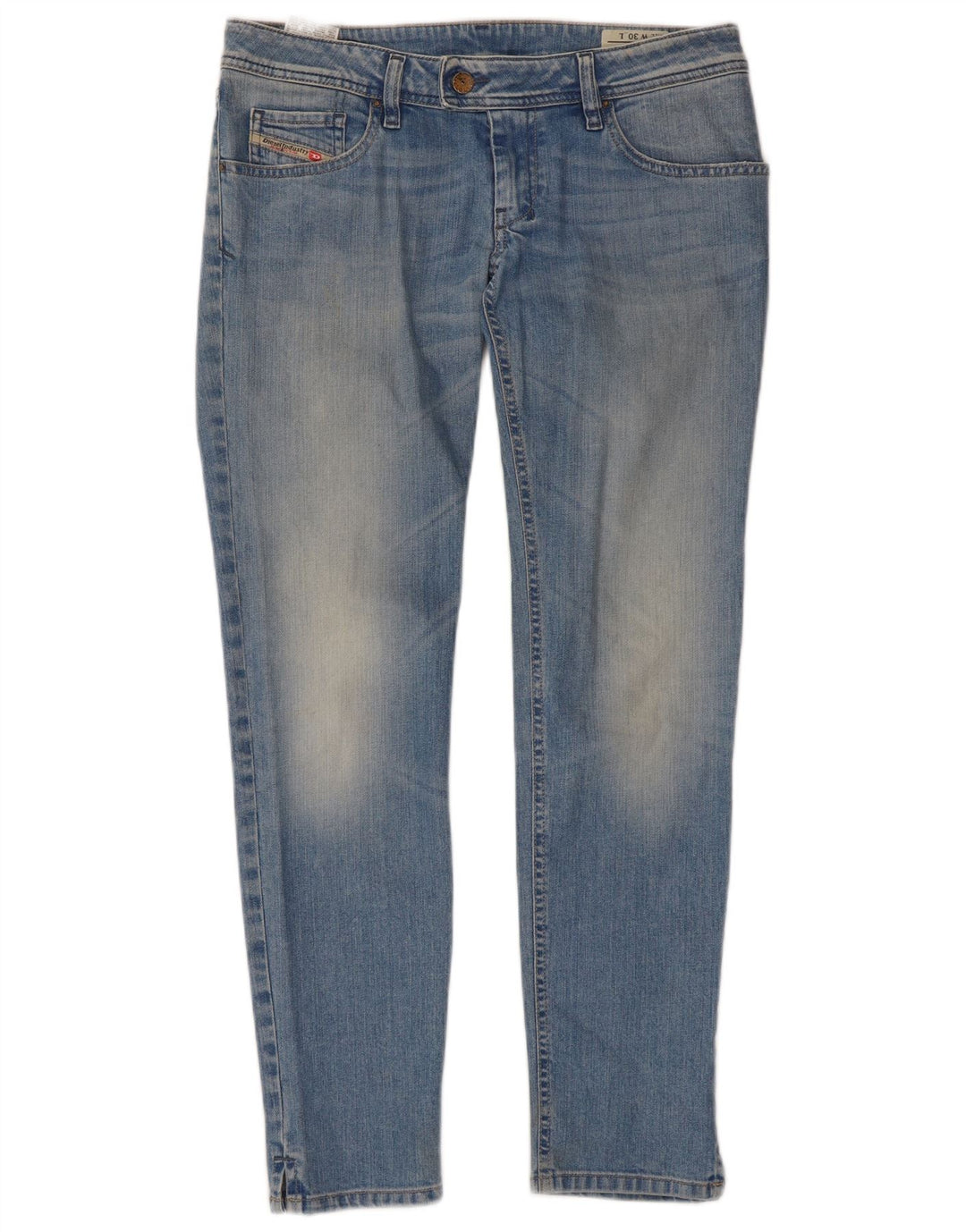 Diesel Womens Nevy Slim Jeans W30 L29 Blue Cotton