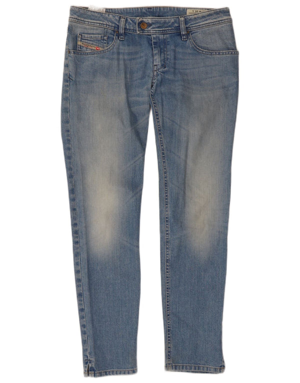 Diesel Womens Nevy Slim Jeans W30 L29 Blue Cotton