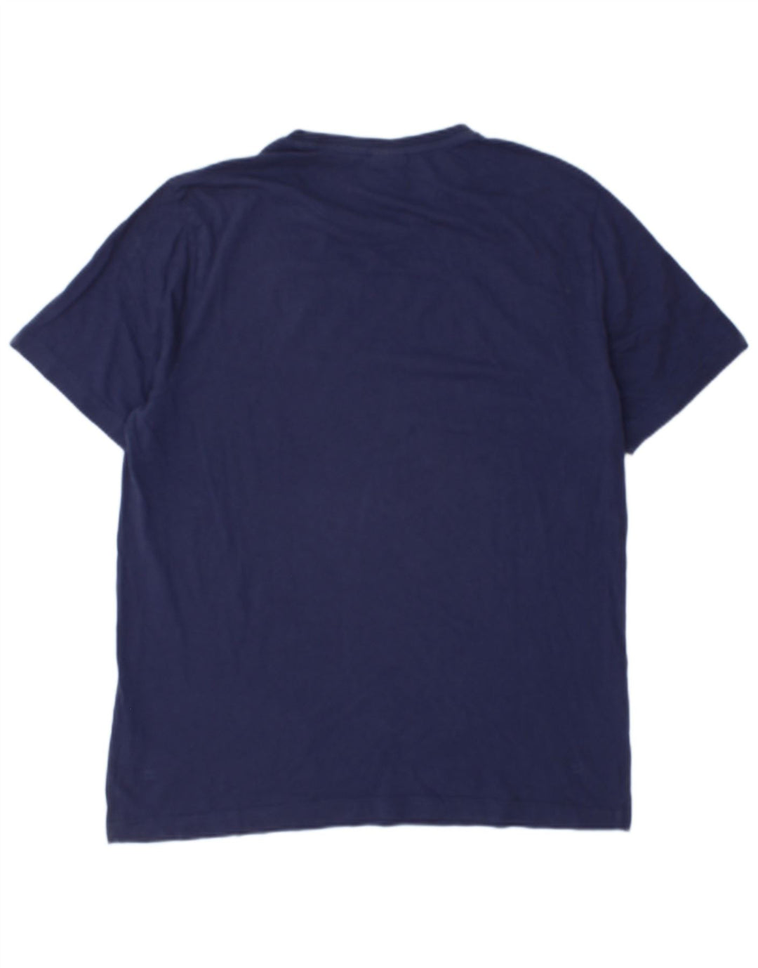 Puma Mens Graphic T-Shirt Top Large Navy Blue Cotton
