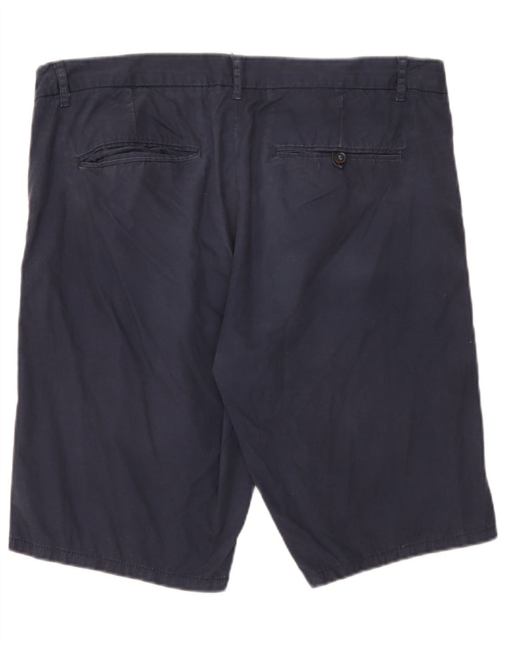 Jules Mens Chino Shorts W38 XL Navy Blue Cotton