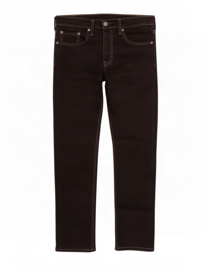 Blugi slim pentru femei Levi's W31 L30 bumbac negru