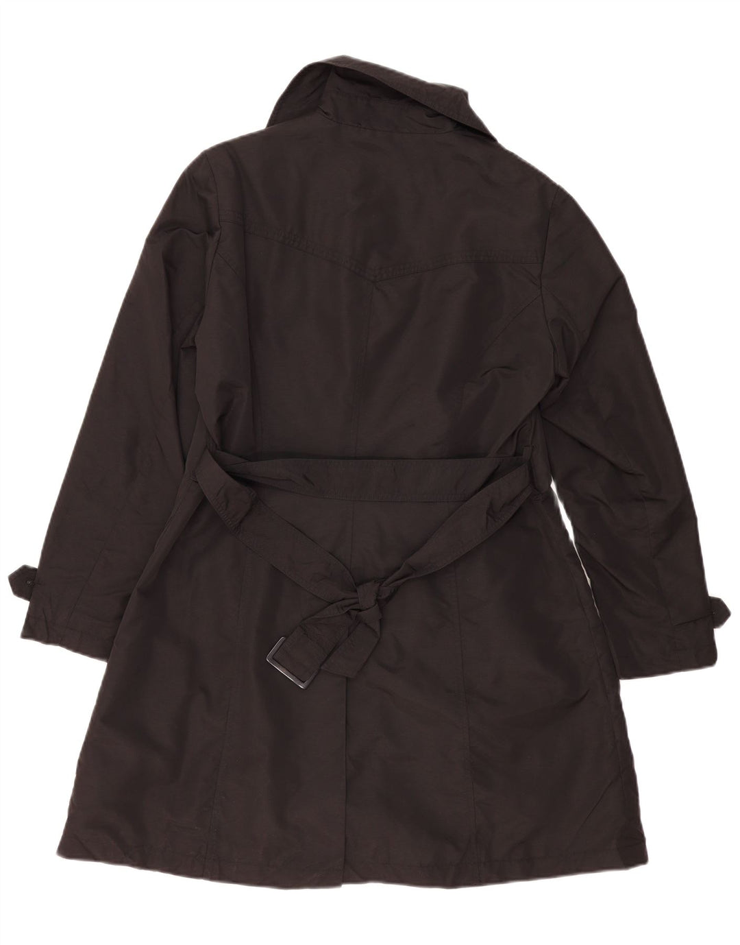 Marks & Spencer Trench-Coat Femme UK 44 Large Noir Polyester