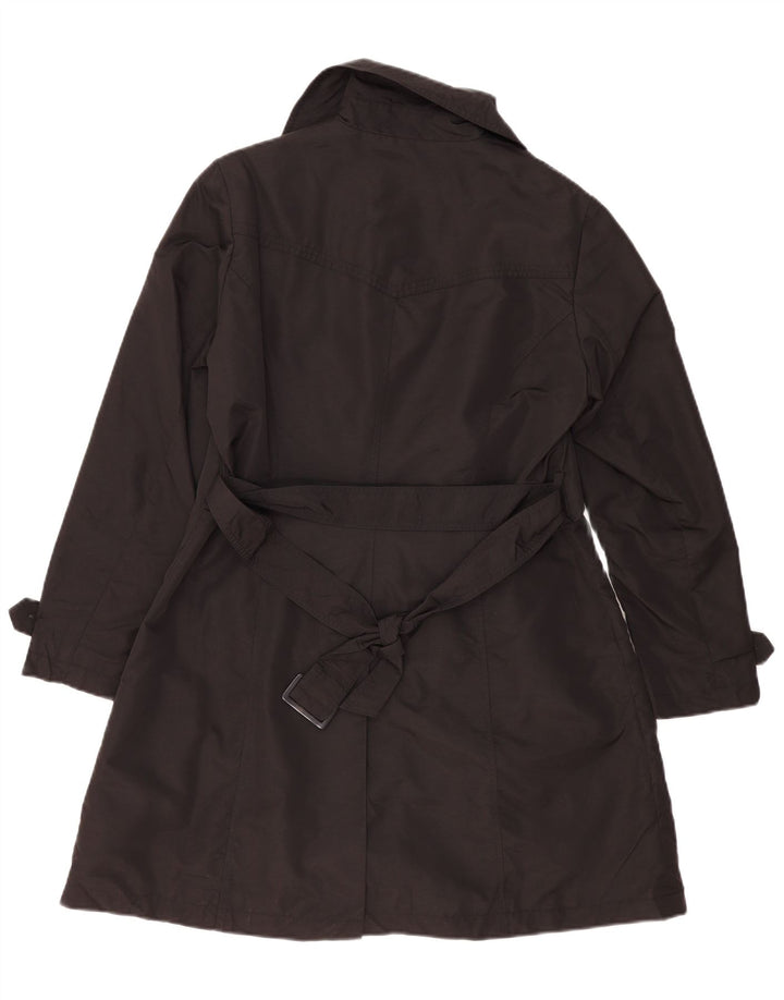 Marks & Spencer Trench-Coat Femme UK 44 Large Noir Polyester