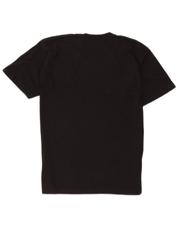 Tricou grafic Budapesta pentru bărbați Hard Rock Cafe Top, bumbac mediu negru