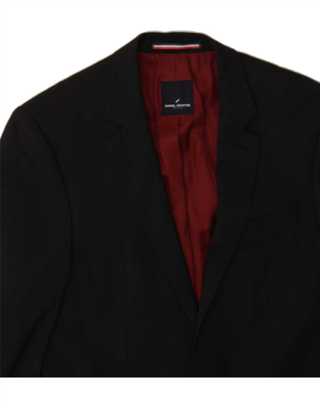 DANIEL HECHTER Mens Tall Slim 2 Button Blazer Jacket UK 42 XL Grey Vintage Daniel Hechter and Second-Hand Daniel Hechter from Messina Hembry 