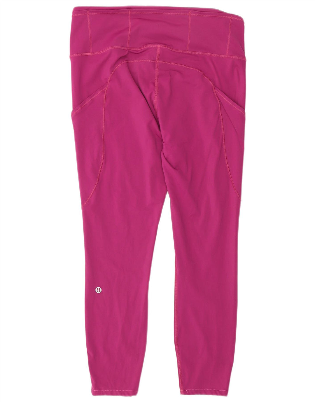 Lululemon Womens Graphic Leggings UK 10 Small Pink Nylon