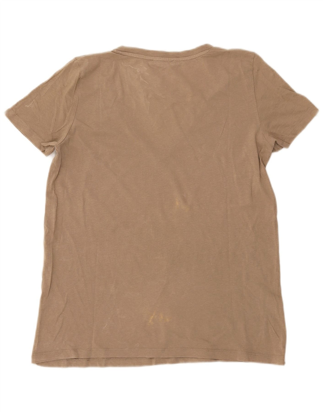 Zara Womens T-Shirt Top UK 14 Medium Grey