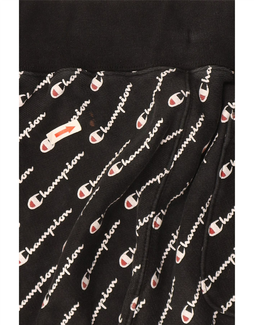 Champion Herre Reverse Weave Graphic Tracksuit Bukser Joggers Large Black