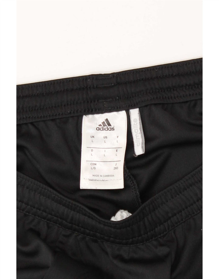 Adidas Herre Climalite Sportshorts Large Black Colourblock Polyester