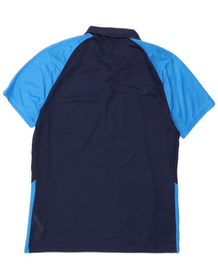 Nike Herren Dri Fit Poloshirt Mittelgroßes marineblaues Colourblock-Polyester