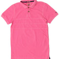 Męska koszulka polo Tommy Hilfiger, średnio różowa, bawełniana