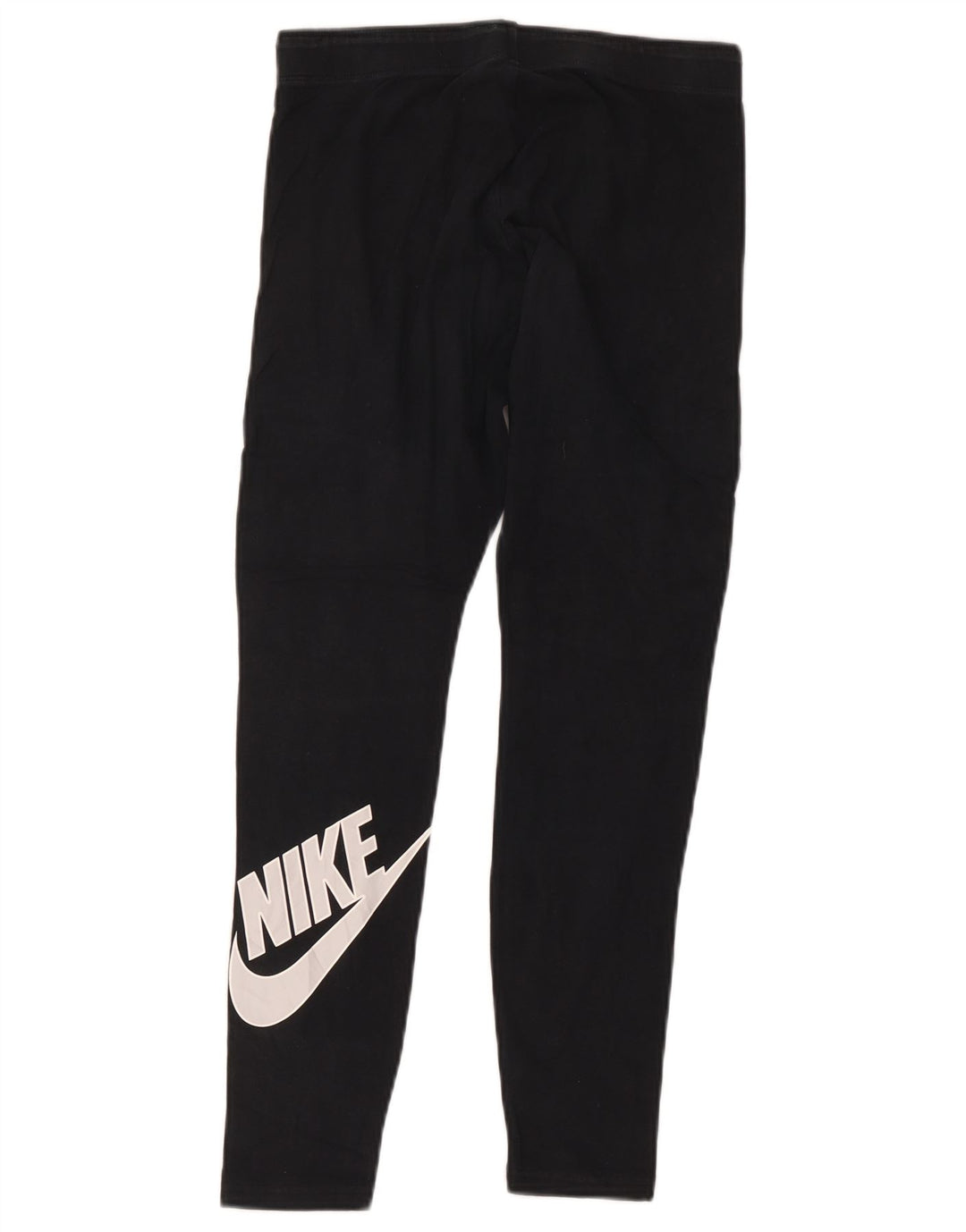 Nike Leggings Femme UK 12 Coton Noir Moyen