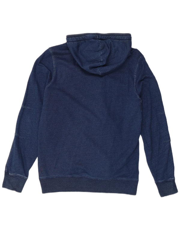 Fat Face Mens Zip Hoodie Sweater XL Navy Blue Cotton