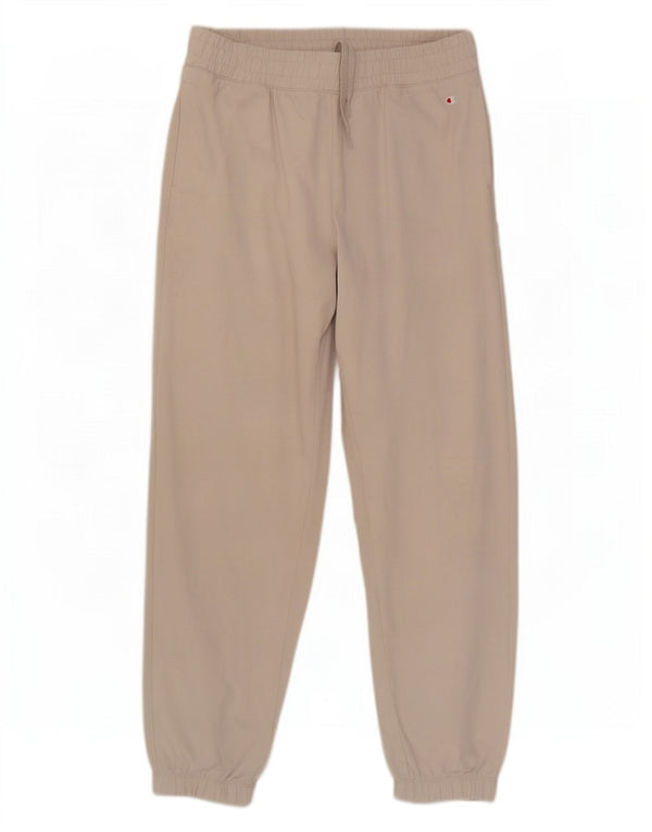 Champion Pantalones de chándal para mujer Joggers UK 46 Large Beige Cotton