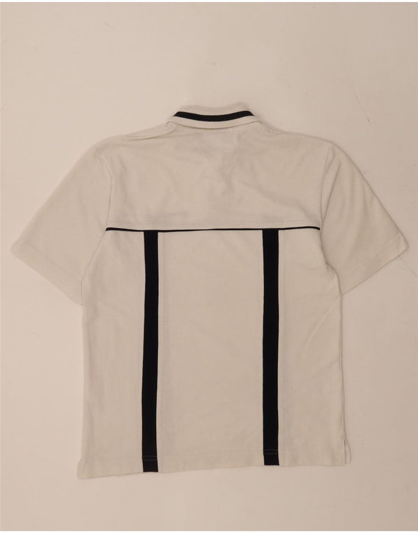 Polo da uomo Sergio Tacchini piccola in cotone color block bianco