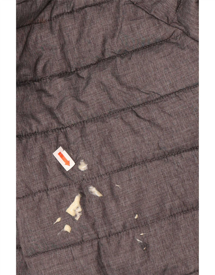 Ellesse Herren-Jacke mit Kapuze, gepolstert, UK 42, XL, Grau, Polyamid