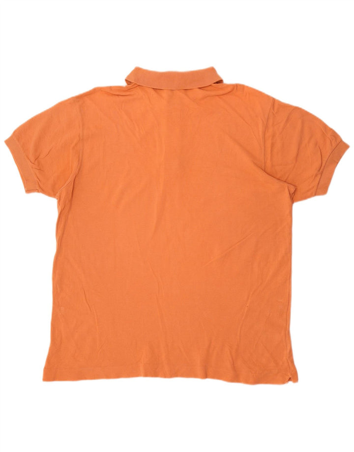 Lacoste Mens Polo Shirt Size 6 XL Orange