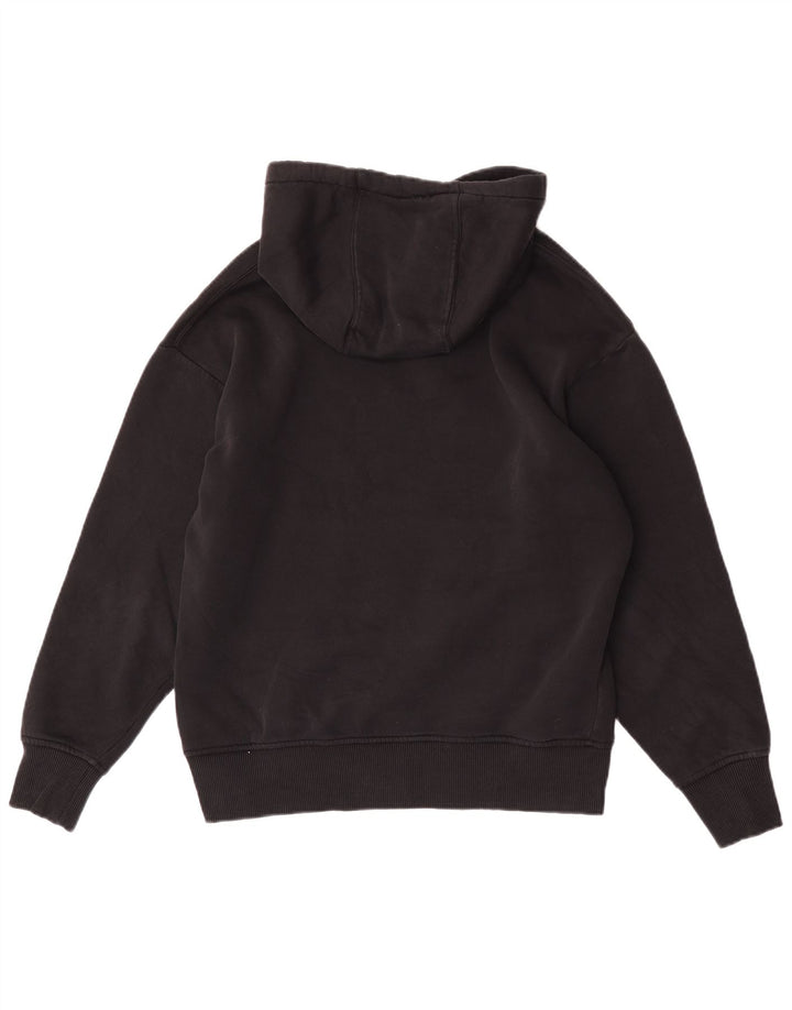 Zara Mens Hoodie Jumper Small Black