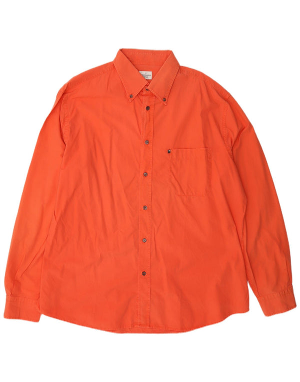 Trussardi Herrenhemd 3XL Rosa Baumwolle