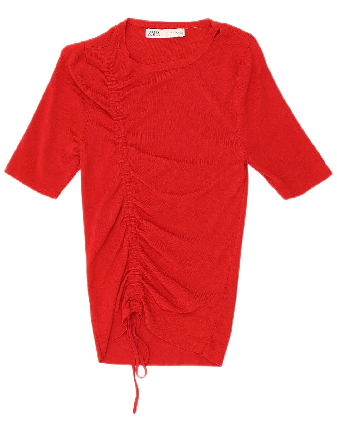 Zara Damebluse Top UK 8 Lille Rød