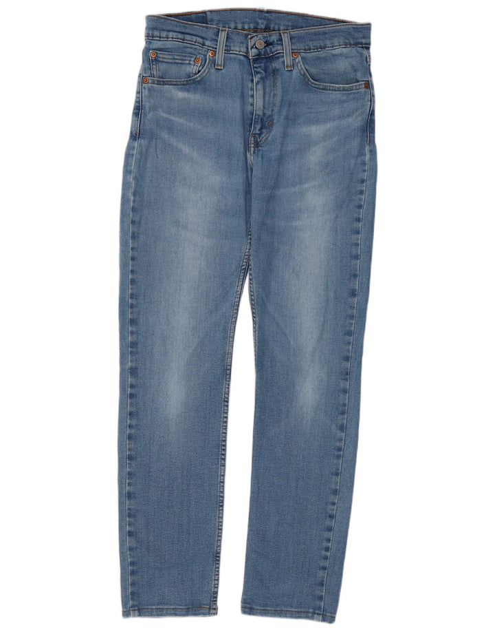 Levi's Uomo 511 Slim Jeans W31 L32 Cotone Blu