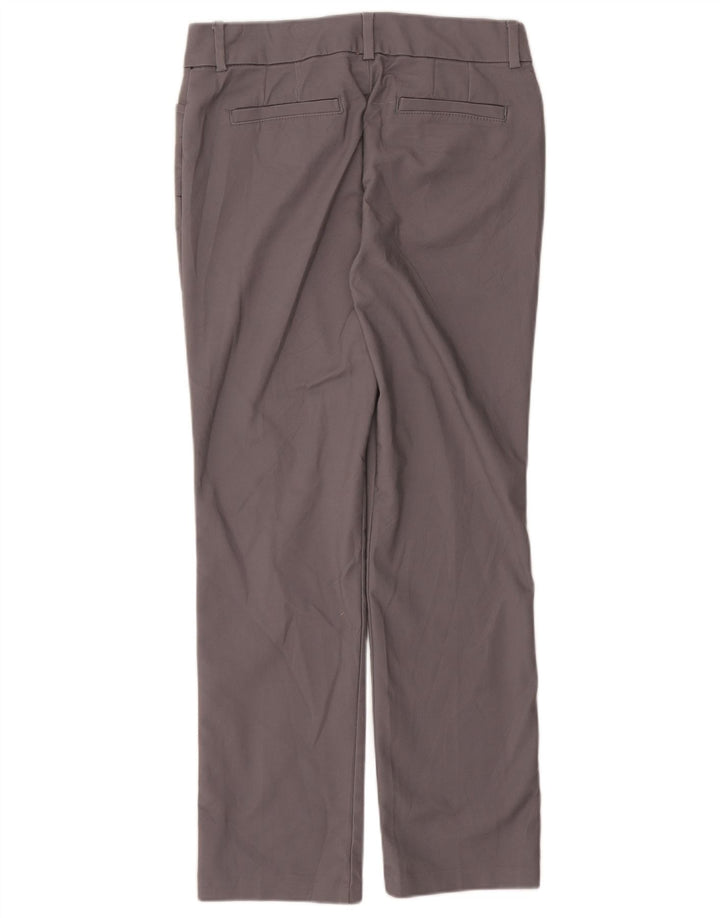 LEE Womens Mid Rise Regular Fit Casual Trousers US 8 Medium W30 L30 Grey