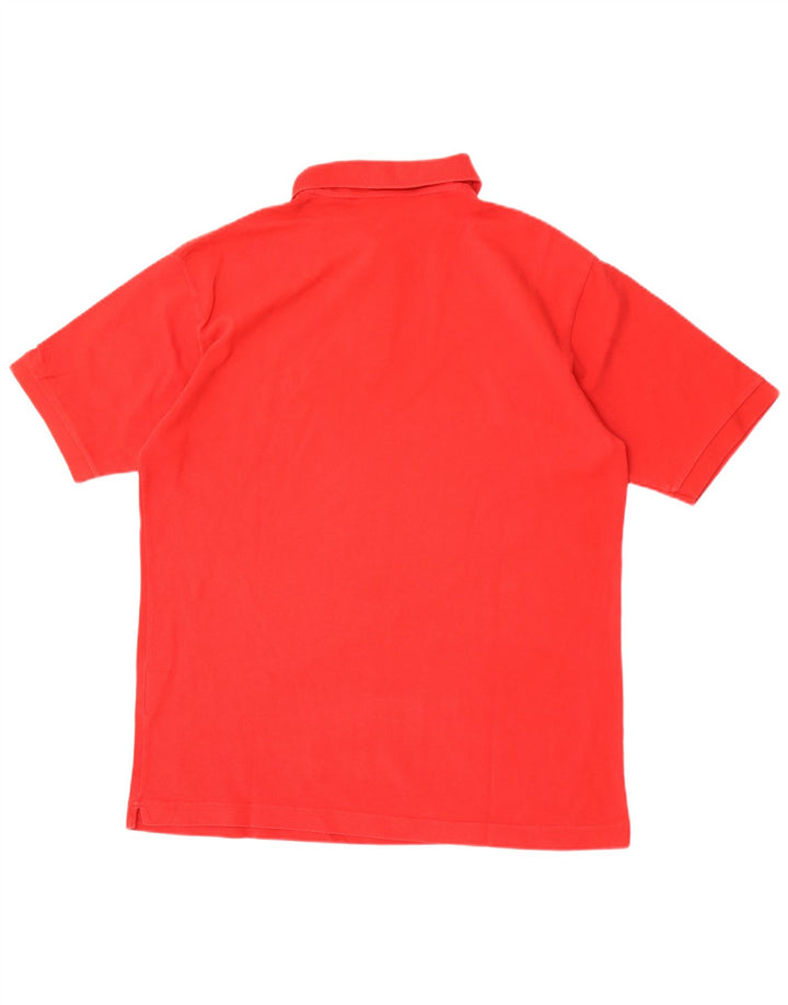 Kappa Mens Polo Shirt XL Red Cotton