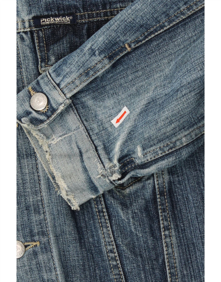 PICKWICK Mens Denim Jacket UK 42 XL Blue Cotton Vintage Pickwick and Second-Hand Pickwick from Messina Hembry 