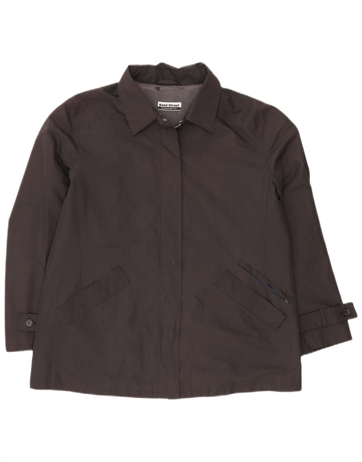 BOND STREET Regnjakke til kvinder IT 48 XL Sort Polyester