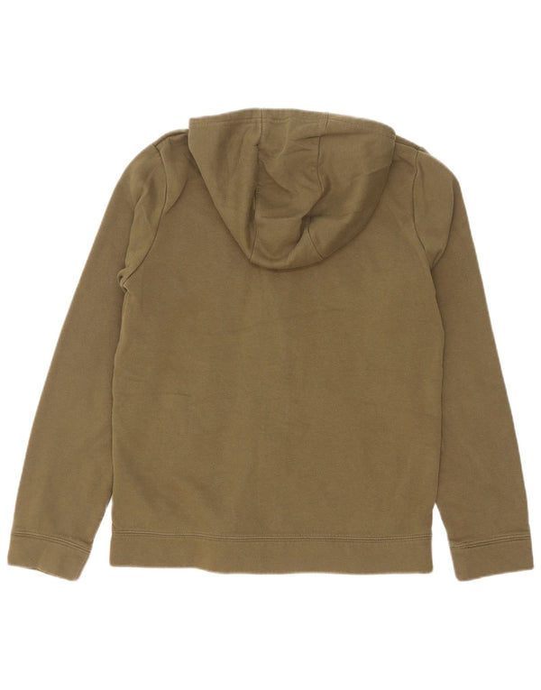 Nike Pull à capuche zippé pour garçon 13-14 ans XL Kaki Coton